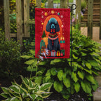 Poodle Holiday Christmas Garden Flag