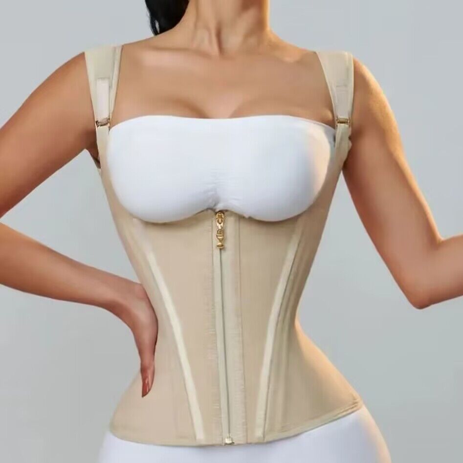 Cross-Border High-Elastic Waist Cincher Corset Top
