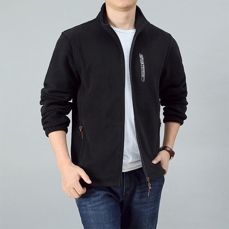 Oversized Warm Fleece Sweater Cardigan Jacket
