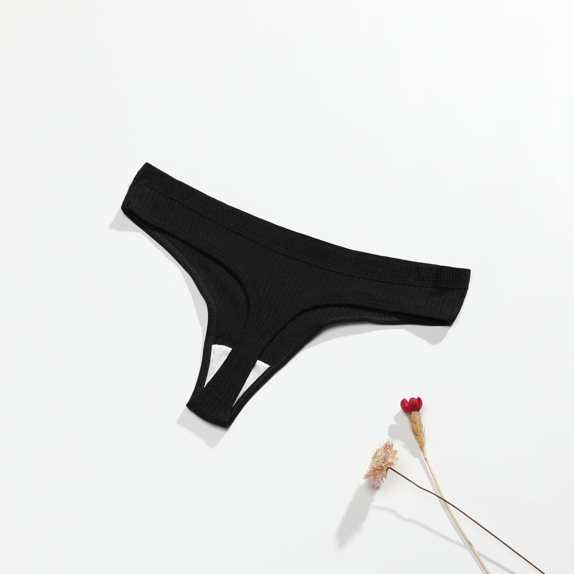 Cotton Sexy Low-Rise Women's Thong Underwear