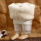 Fleece-lined Thick Baby Girls Leggings for Fall/Winter