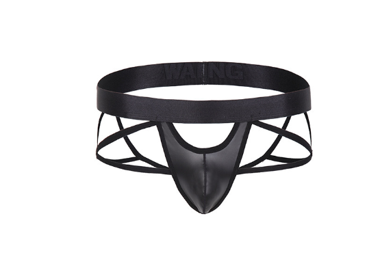 Breathable Low Waist Double-Thong Hip-Lifting Pants