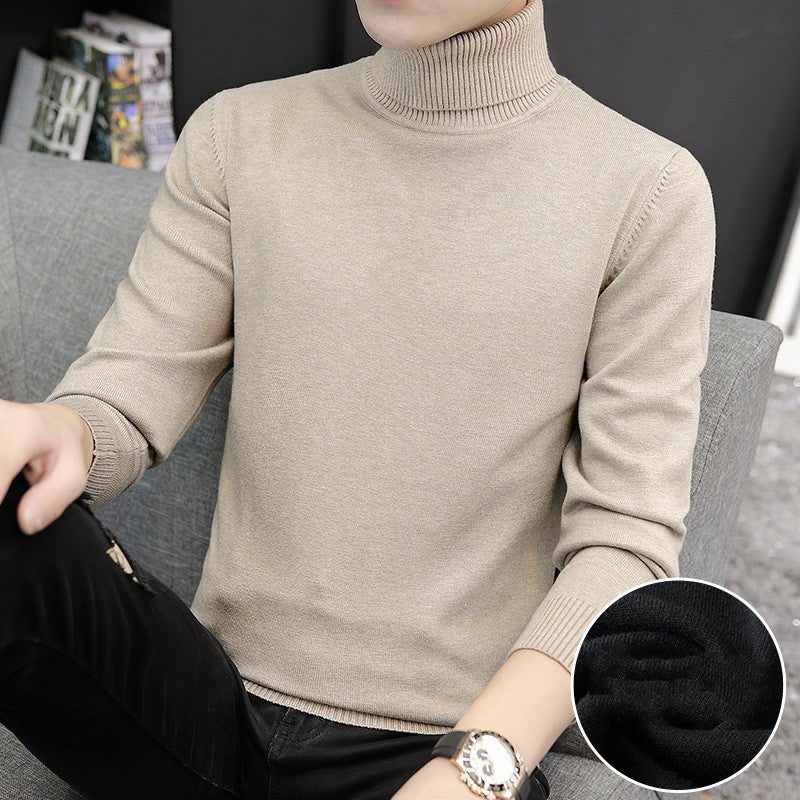 Men's High Neck Sweater Pullover for Comfort | Streetwear