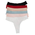 40 Cotton Women's Thongs - Seamless & Sporty Design