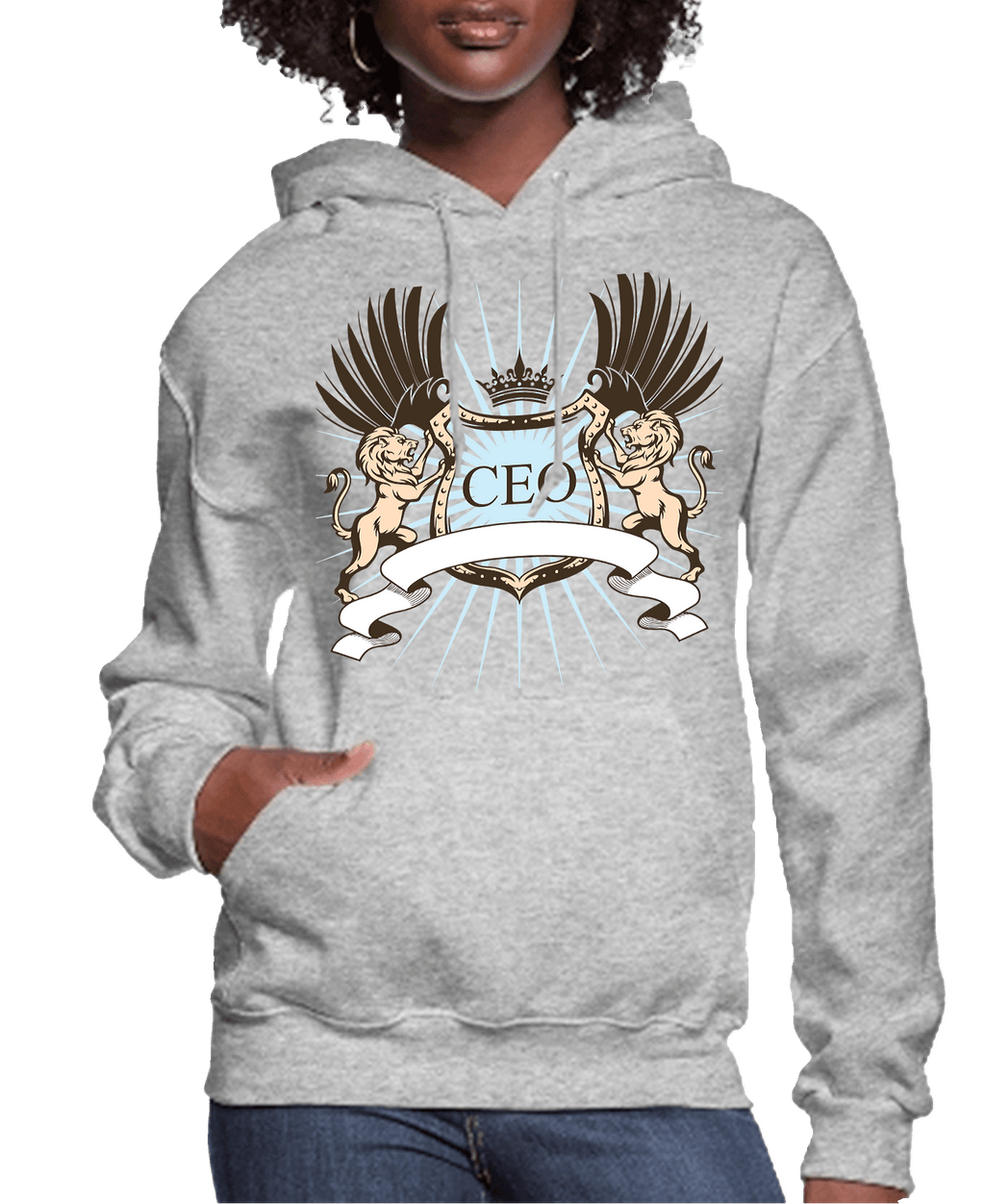CEO Lion Crest Women’s Hoodie | Streetwear