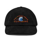 Good Vibe Wave Corduroy Hat | Embroidered Cap