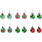Creative Christmas-Themed Round Earrings for Women