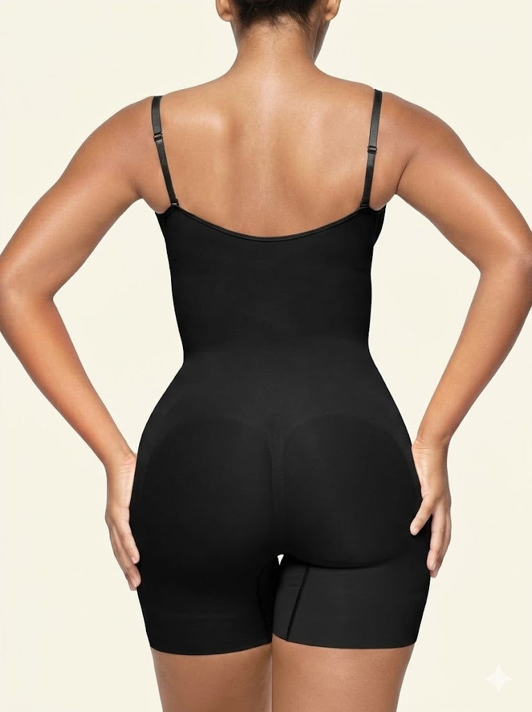 Open Bust Seamless Tummy Control Bodysuit