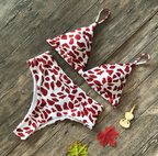 Leopard and Snake Print Women's Bikini Swimsuit
