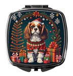 Cavalier King Charles Spaniel Christmas Compact Mirror