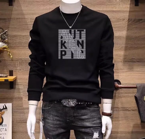 Men's Casual Hoodie with Letter Print (One Piece) | Streetwear