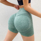 Women's High Waist Stretch Fitness Shorts