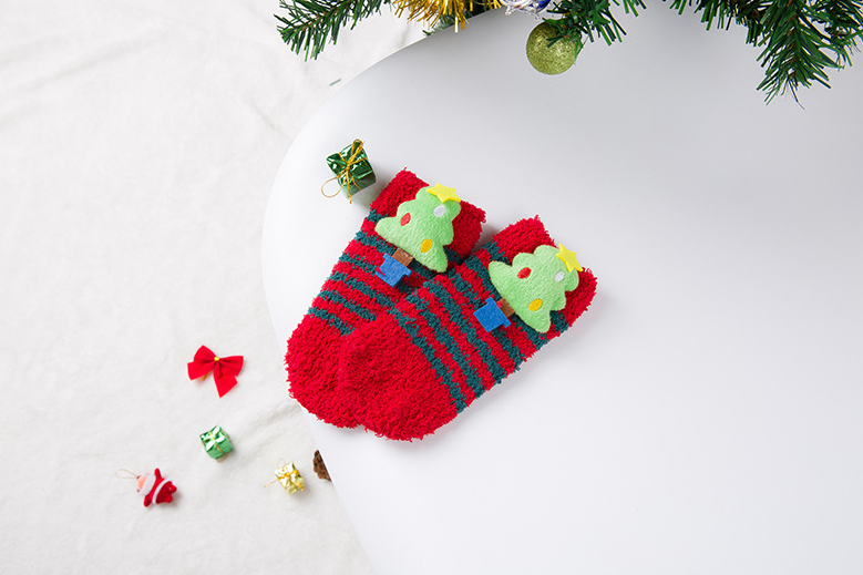 Thick Warm Family Christmas Socks for Adults