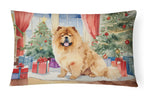 Chow Chow Christmas Throw Pillow