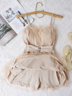Fairy Style Conservative Student One-Piece Swimsuit