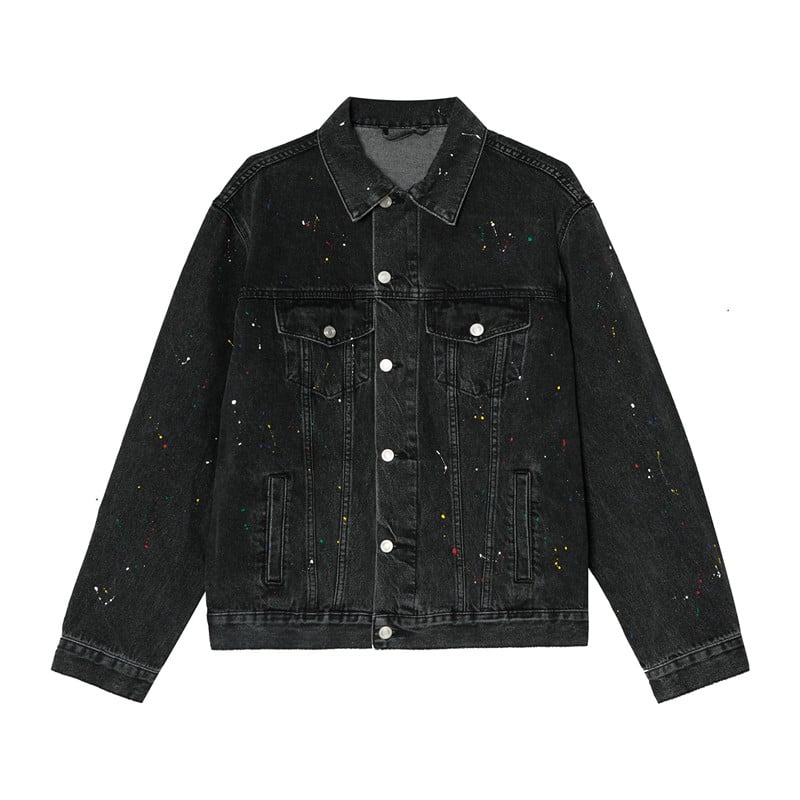 Retro Denim Jacket for Trendy Couples - Unisex Design