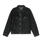 Retro Denim Jacket for Trendy Couples - Unisex Design