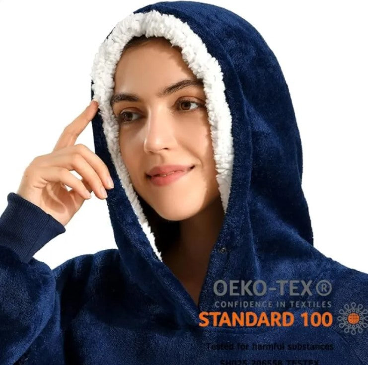 Krifey Wearable Blanket Hoodie | Streetwear