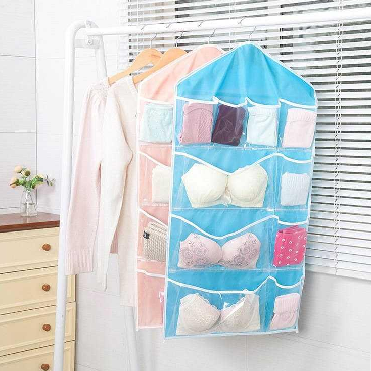 Storage Bag, Hanging Bag, Lingerie Organizer