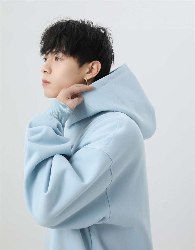 Heavy Profile Cropped Hoodie Men | Streetwear