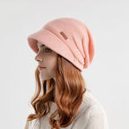 Fleece-lined Outdoor Warm Pullover Hat for Women | Streetwear
