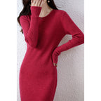 Women's Solid Color Woolen Sweater Fashion