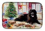 Newfoundland Christmas Cookies Dish Drying Mat