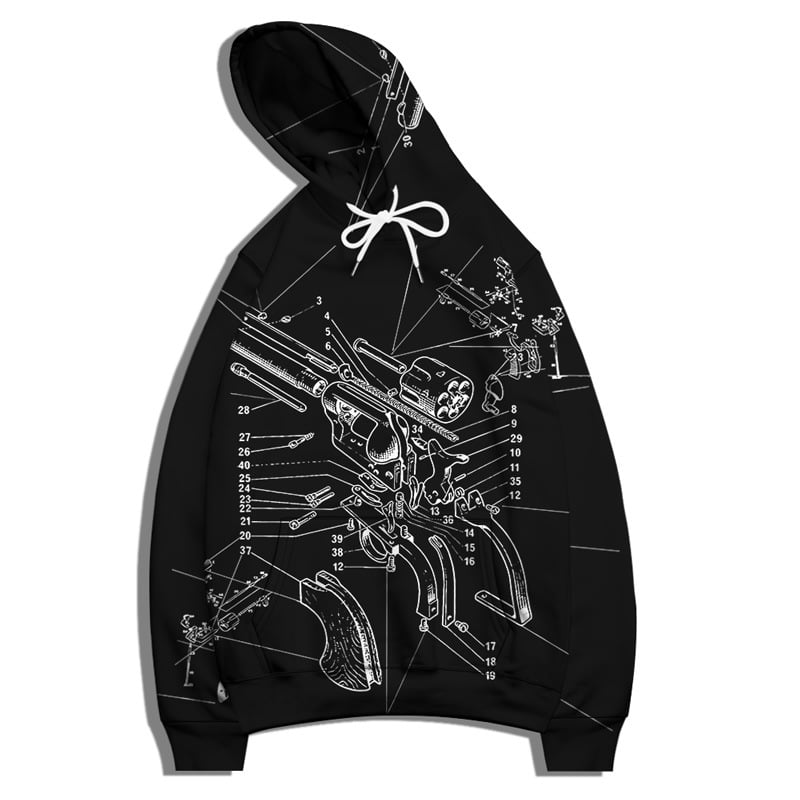 Digital Printing Sweater for Men and Women