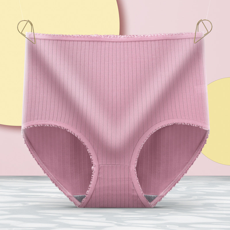 High Waist Lace Panties for Belly Lifting and Shaping