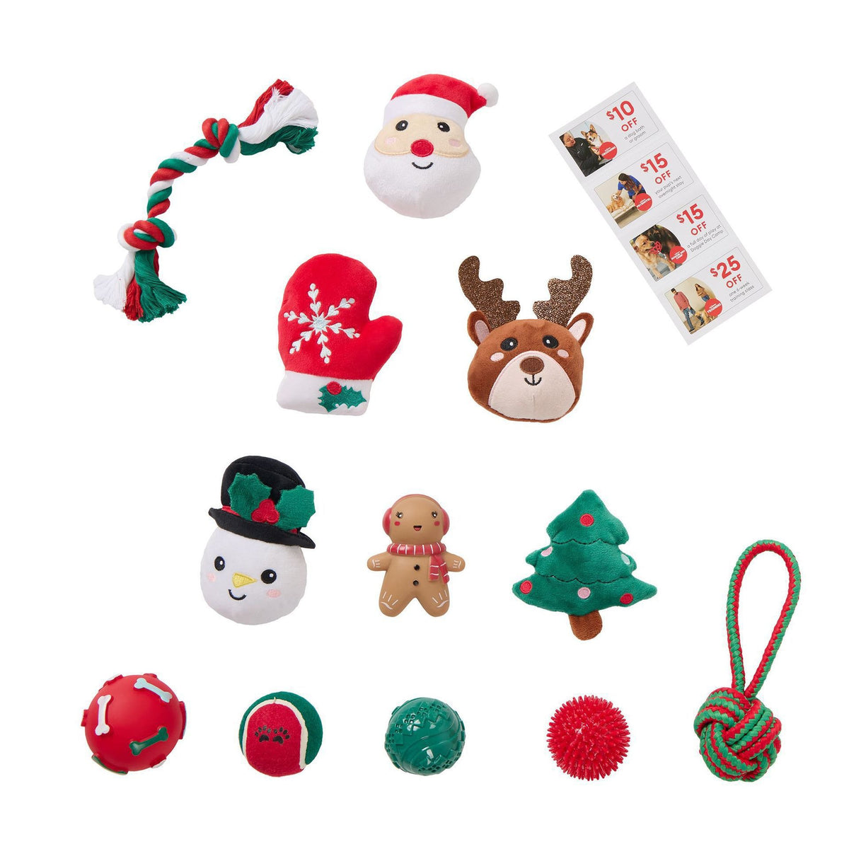 Dog Advent Calendar Blind Box Toy Set
