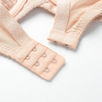 Breathable Lace Bra, Plus Size Adjustable Underwear