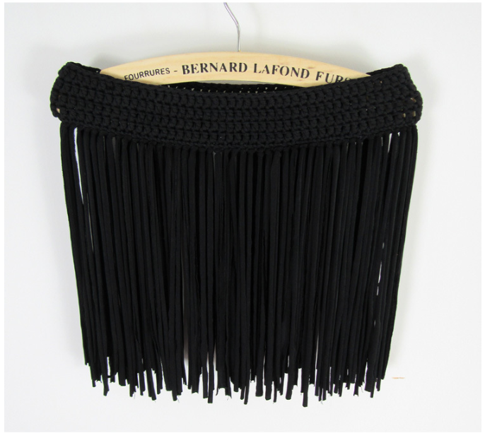 Crochet Tassel Fringe Beach Cover-Up Skirt
