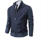Slim Fit Knit Sweater Jacket