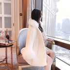 Elegant Thick Woolen Coat for Women in Winter