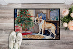 French Bulldog Christmas Cookies Doormat