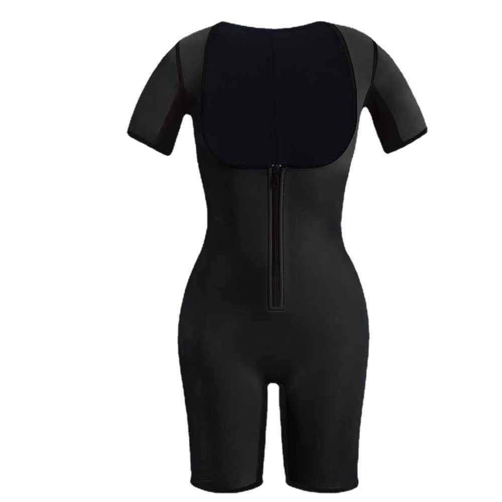Women's Sports Shaping Bodysuit with Waist Support