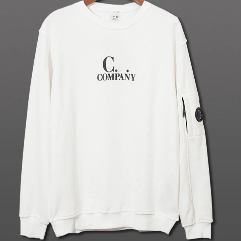 Fashion Unisex Round Neck Graphic Sweater for Men