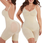 Plus Size Seamless Shaping Bodysuit for Women