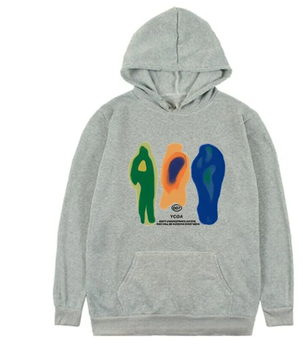 Women's Same Style Loose-fitting Fleece Pullover | Streetwear