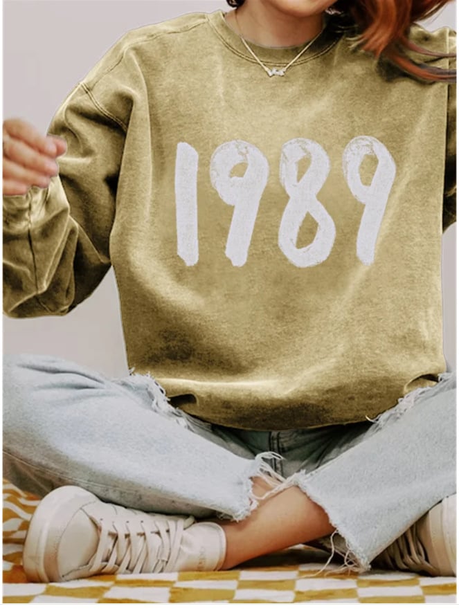 Women's Long Sleeve Crew Neck Spandex Sweater Top