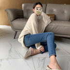 Three-Dimensional Casual Soft Waxy Sweater