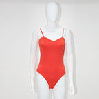 Summer Slim Fashion Solid Color Women's Bodysuit