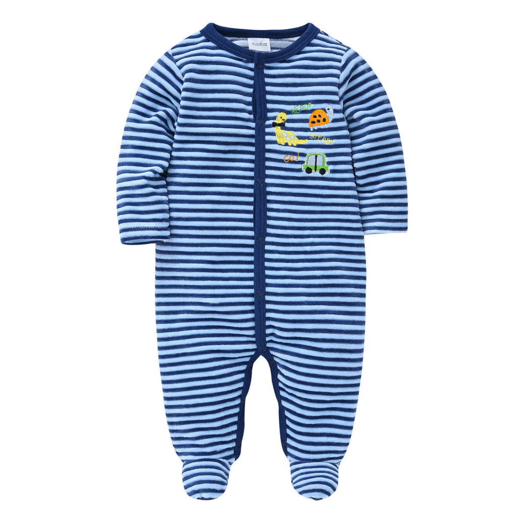 Baby Cotton Long Sleeve Bodysuit for Newborns