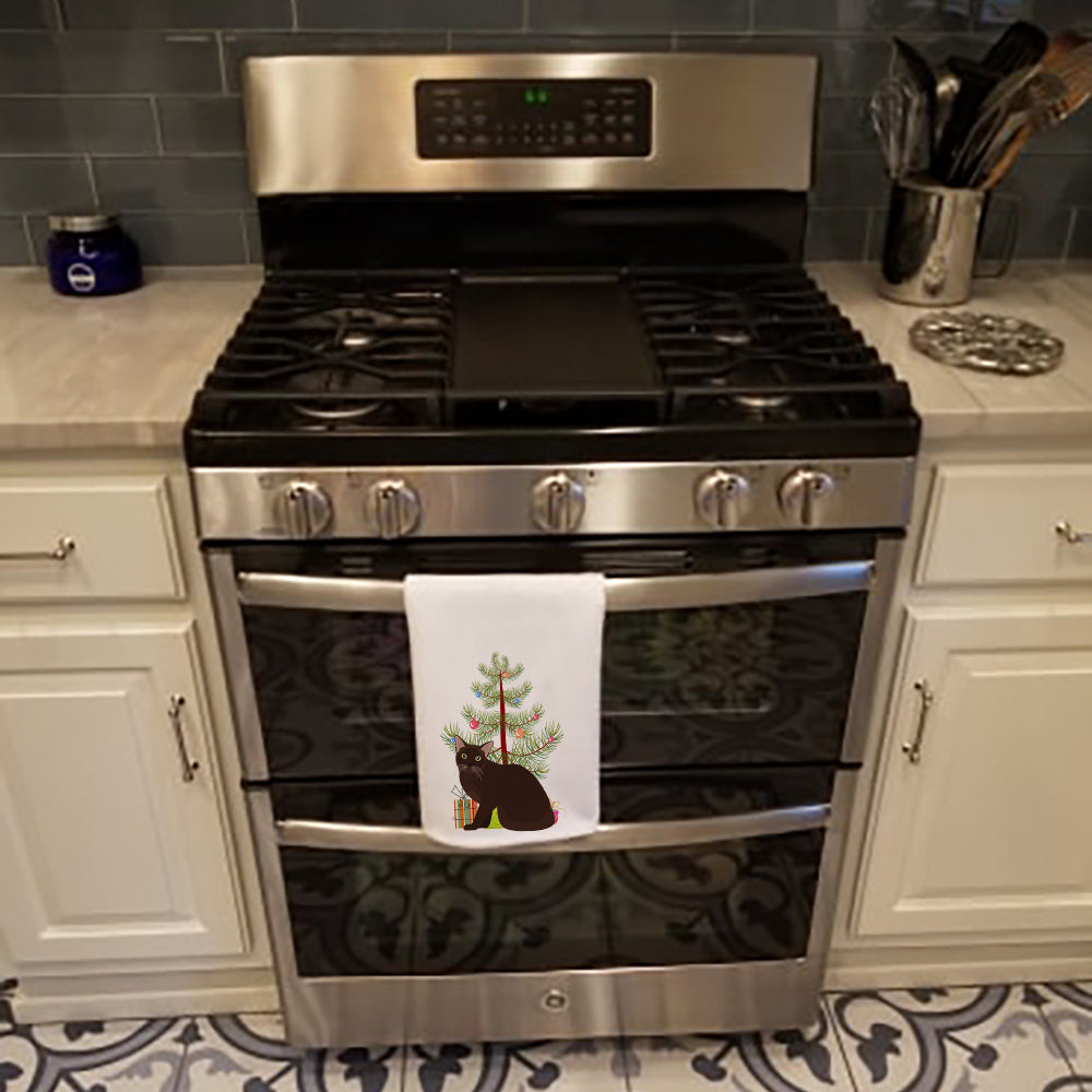 Burmese Cat Christmas Kitchen Towel Set of 2