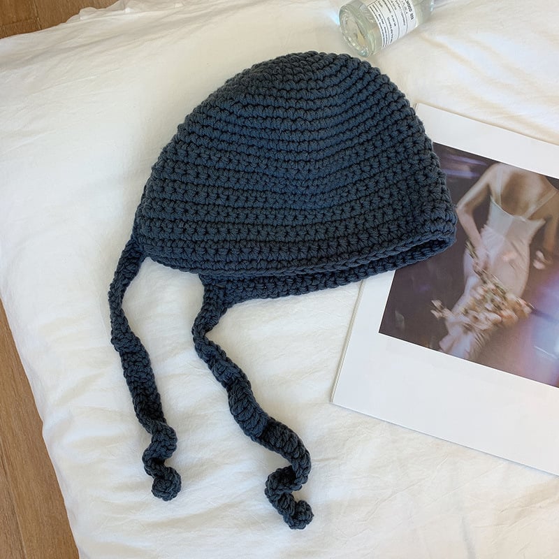 Cute Retro Wool Hat for Women - All Match Style | Embroidered Cap