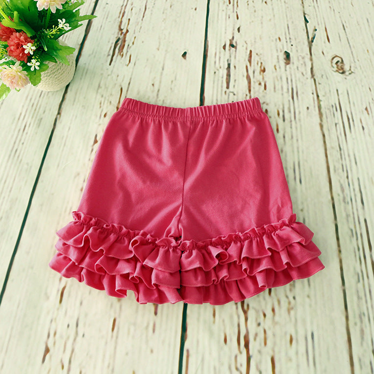 Ruffled Shorts for Girls