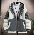 Lambswool Fluffy Zip Jacket