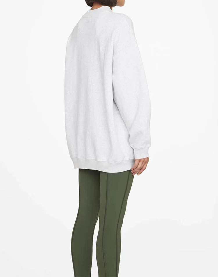 North American Women's Hand-Embroidered Fleece Hoodie | Streetwear