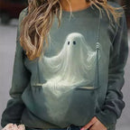 Korean Style Large Size Round Neck Comfortable Sweater