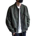 Casual Loose Fit Wild Baseball Collar Jacket